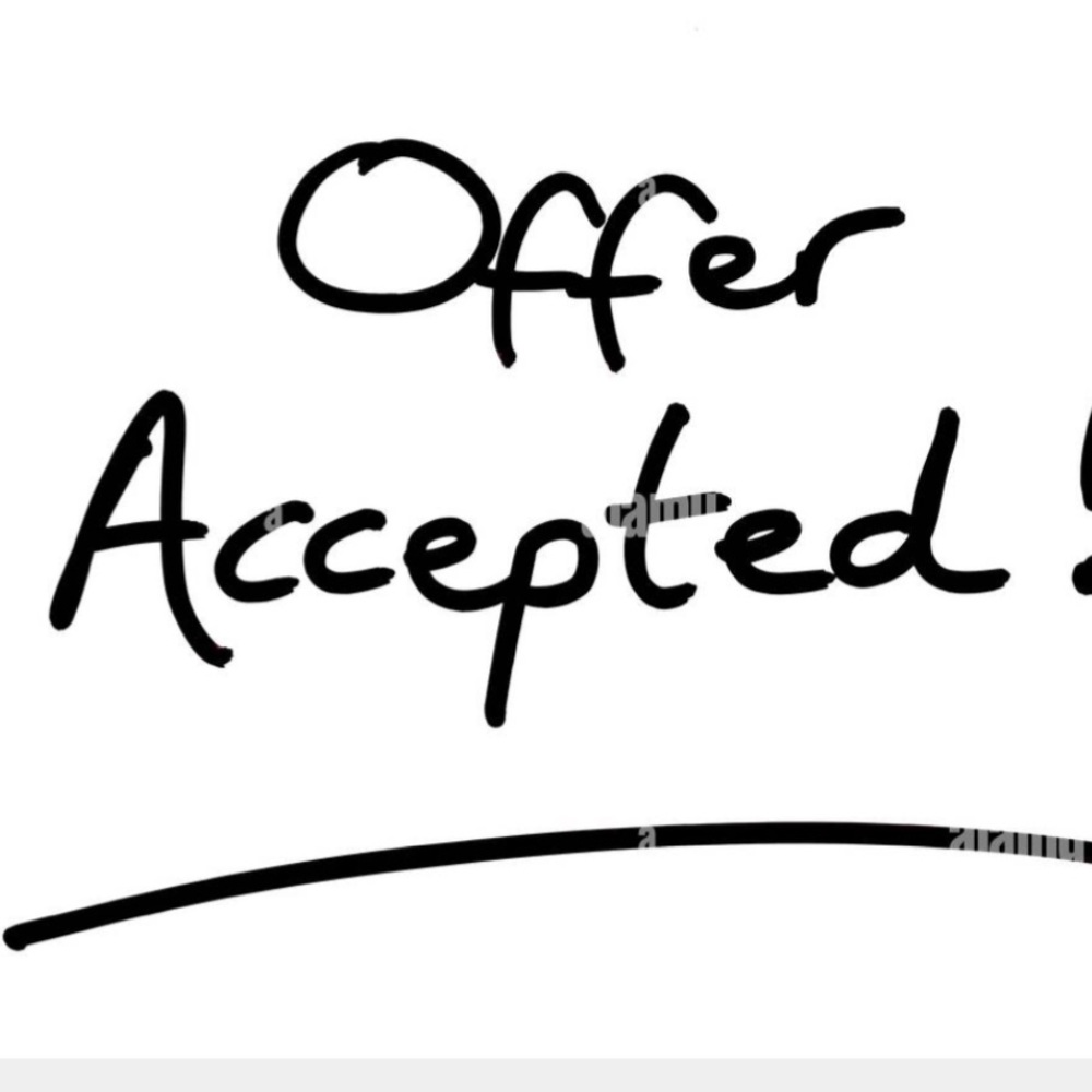 Offer accepted